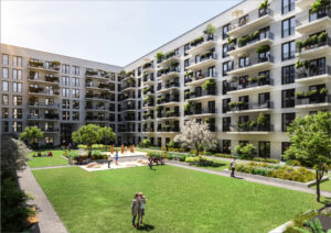 Innenhof - Heidepark München