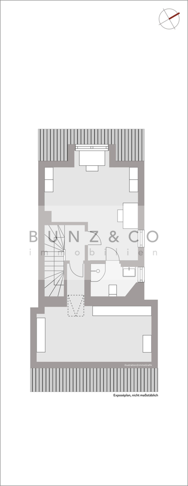Grundriss - Dachgeschoss