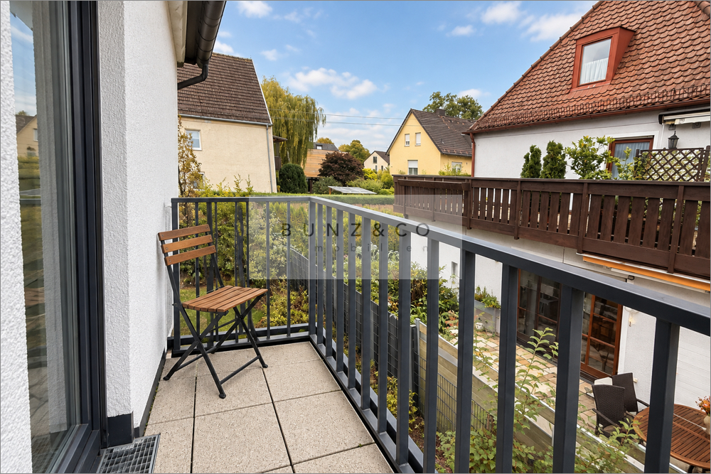 Balkon-Schlafzimmer